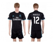 Real Madrid #12 Marcelo Away Soccer Club Jersey