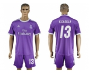 Real Madrid #13 K.Casilla Away Soccer Club Jersey2