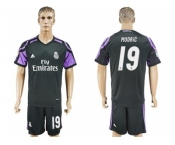 Real Madrid #19 Modric Sec Away Soccer Club Jersey