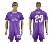 Real Madrid #23 Danilo Away Soccer Club Jersey 3