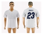 Real Madrid #23 Danilo Marine Environmental Protection Home Soccer Club Jersey 1