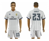 Real Madrid #23 Danilo White Home Soccer Club Jersey4