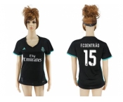 Women's Real Madrid #15 F.Coentrao Away Soccer Club Jersey
