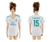 Women's Real Madrid #15 F.Coentrao Home Soccer Club Jersey