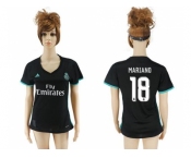 Women's Real Madrid #18 Mariano Away Soccer Club Jersey