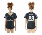 Women's Real Madrid #23 Beckham Sec Away Soccer Club Jersey