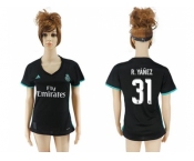 Women's Real Madrid #31 R.Yanez Away Soccer Club Jersey