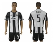 Juventus #5 Pjanic Home Soccer Club Jersey 2