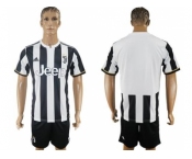 Juventus Blank Home Soccer Club Jersey 3