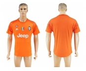 Juventus Blank Orange Goalkeeper Soccer Club Jersey 2