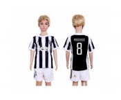 Juventus #8 Marchisio Home Kid Soccer Club Jersey