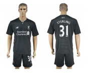 Liverpool #31 Sterling Away Soccer Club Jersey