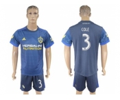 Los Angeles Galaxy #3 Cole Away Soccer Club Jersey