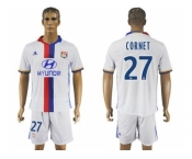 Lyon #27 Cornet Home Soccer Club Jersey