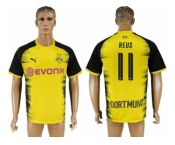 Dortmund #11 Reus Yellow Soccer Club Jersey