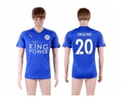 Leicester City #20 Okazaki Home Soccer Country Jersey
