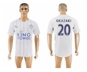 Leicester City #20 Okazaki SEC Away Soccer Club Jersey