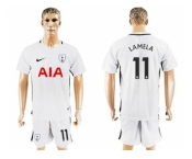 Tottenham Hotspur #11 Lamela White Home Soccer Club Jersey