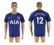 Tottenham Hotspur #12 Wanyama Away Soccer Club Jersey1