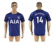 Tottenham Hotspur #14 Nkoudou Away Soccer Club Jersey1