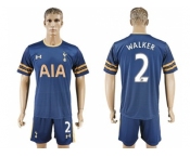 Tottenham Hotspur #2 Walker Away Soccer Club Jersey2