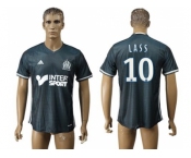 Marseille #10 LASS Away Soccer Club Jersey3