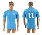Marseille #11 Payet Away Soccer Club Jersey1