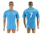 Marseille #7 Ocampos Away Soccer Club Jersey1