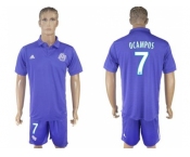 Marseille #7 Ocampos Sec Away Soccer Club Jersey