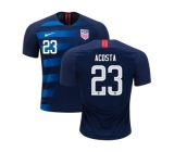 USA #23 Acosta Away Soccer Country Jersey