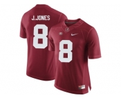 2016 Alabama Crimson Tide Julio Jones #8 College Football Limited Jersey - Crimson