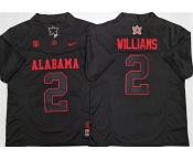 Men's Alabama Crimson Tide #2 Ryan Williams Black 2026 F.U.S.E Stitched Football Jersey Men's Alabama Crimson Tide #2 Ryan Williams Black 2026 F.U.S.E Stitched Football Jersey