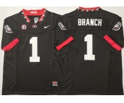 Georgia Bulldogs #1 Zachariah Branch Black 2025 F.U.S.E. Stitched Jersey Georgia Bulldogs #1 Zachariah Branch Black 2025 F.U.S.E. Stitched Jersey