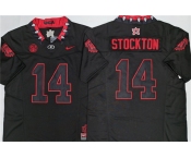 Men's Georgia Bulldogs #14 Gunner Stockton White 2026 F.U.S.E. Stitched Jersey Men's Georgia Bulldogs #14 Gunner Stockton White 2026 F.U.S.E. Stitched Jersey
