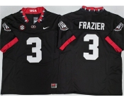 Men's Georgia Bulldogs #3 Nate Frazier Black 2025 F.U.S.E. Stitched Jersey Men's Georgia Bulldogs #3 Nate Frazier Black 2025 F.U.S.E. Stitched Jersey