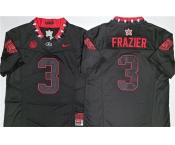 Men's Georgia Bulldogs #3 Nate Frazier Black 2026 F.U.S.E. Stitched Jersey Men's Georgia Bulldogs #3 Nate Frazier Black 2026 F.U.S.E. Stitched Jersey