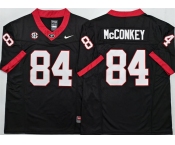 Men's Georgia Bulldogs #84 Ladd McConkey Black 2025 F.U.S.E. Stitched Jersey Men's Georgia Bulldogs #84 Ladd McConkey Black 2025 F.U.S.E. Stitched Jersey