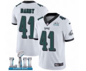 Men's Nike Philadelphia Eagles #41 Ronald Darby White Vapor Untouchable Limited Player Super Bowl LII NFL Jersey