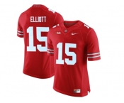 2016 Ohio State Buckeyes Ezekiel Elliott #15 College Football Limited Jersey - Scarlet