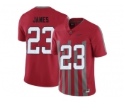 2016 Ohio State Buckeyes Lebron James #23 College Football Alternate Elite Jersey - Scarlet