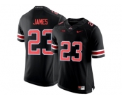 2016 Ohio State Buckeyes Lebron James #23 College Football Limited Jersey - Blackout