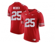2016 Ohio State Buckeyes Mike Weber #25 College Football Limited Jersey - Scarlet
