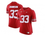 2016 Ohio State Buckeyes Pete Johnson #33 College Football Limited Jersey - Scarlet