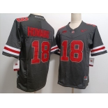 Men's Ohio State Buckeyes #18 Will Howard Black FUSE College Football Jersey