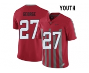 2016 Youth Ohio State Buckeyes Eddie George #27 College Football Alternate Elite Jersey - Scarlet