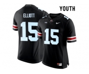 2016 Youth Ohio State Buckeyes Ezekiel Elliott #15 College Football Limited Jersey - Black