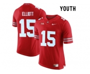 2016 Youth Ohio State Buckeyes Ezekiel Elliott #15 College Football Limited Jersey - Scarlet