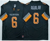 Men's Tennessee Volunteers #6 Joey Aguilar Limited Black 2025 College Football Jersey Men's Tennessee Volunteers #6 Joey Aguilar Limited Black 2025 College Football Jersey
