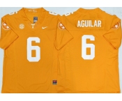Men's Tennessee Volunteers #6 Joey Aguilar Orange 2025 F.U.S.E. Stitched Jersey Men's Tennessee Volunteers #6 Joey Aguilar Orange 2025 F.U.S.E. Stitched Jersey