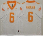 Men's Tennessee Volunteers #6 Joey Aguilar White 2024 FUSE College Football Jersey Men's Tennessee Volunteers #6 Joey Aguilar White 2024 FUSE College Football Jersey